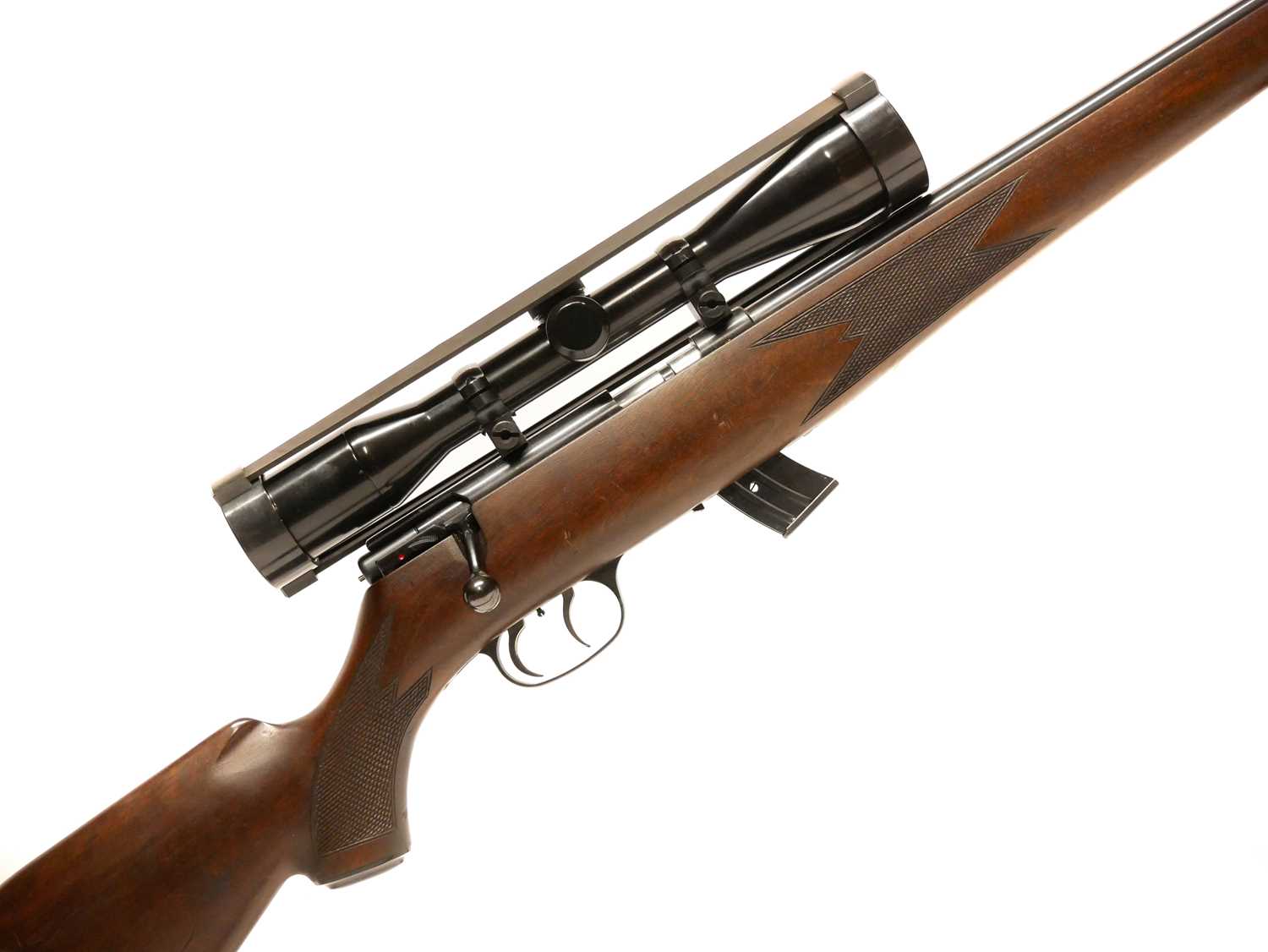 Lot 262 - Krico .22lr bolt action stuzen rifle, serial