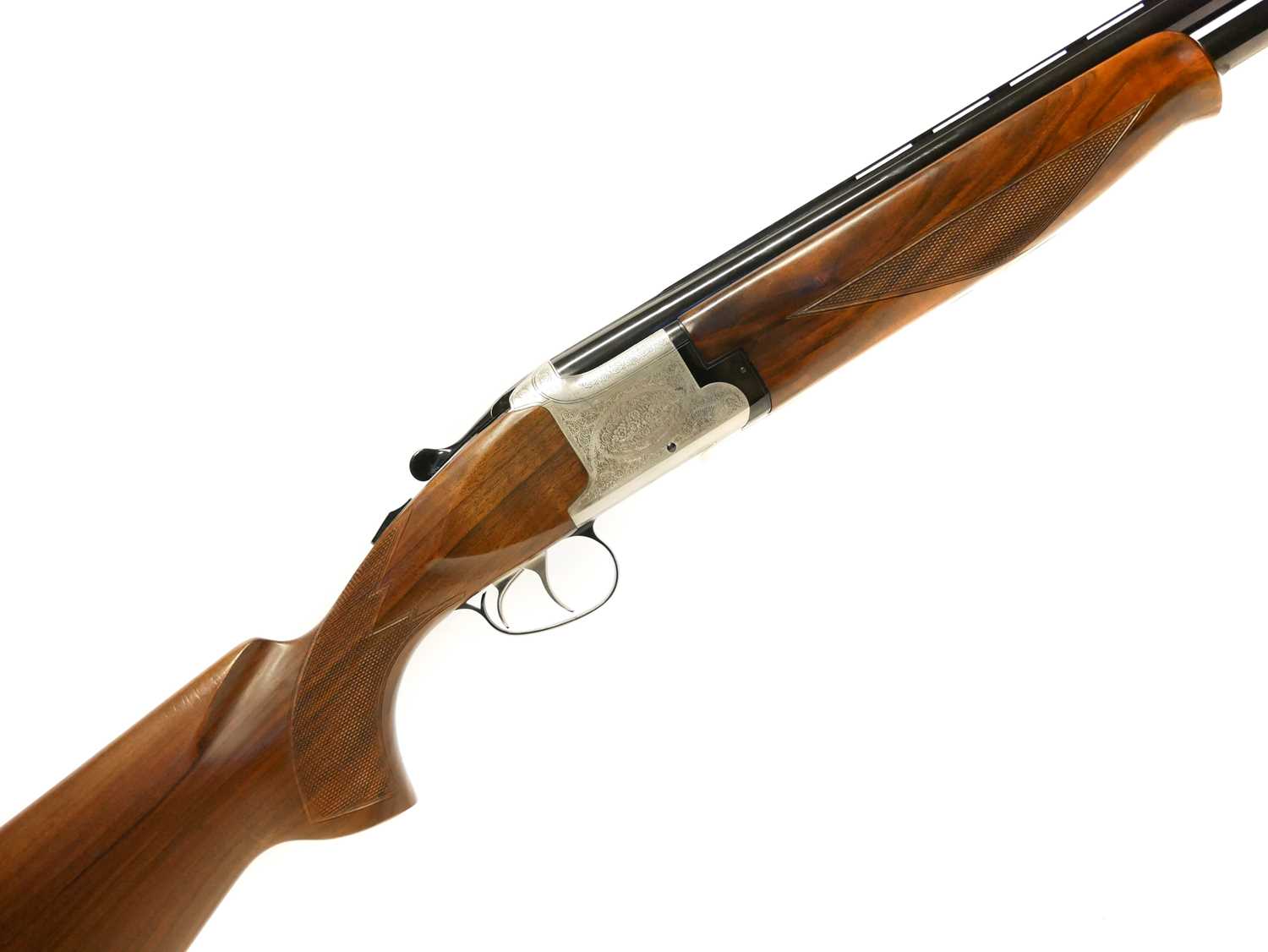 Lot 359 - Laurona Aurona 12 bore over and under shotgun,...