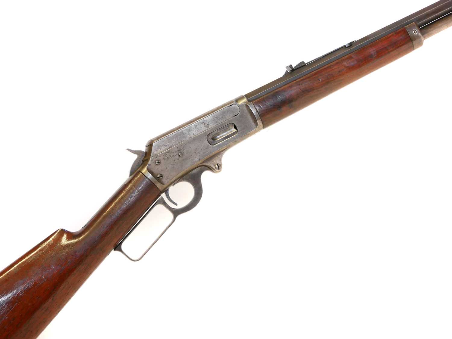Lot 43 - Marlin model 1893 .32-40 lever action rifle,...