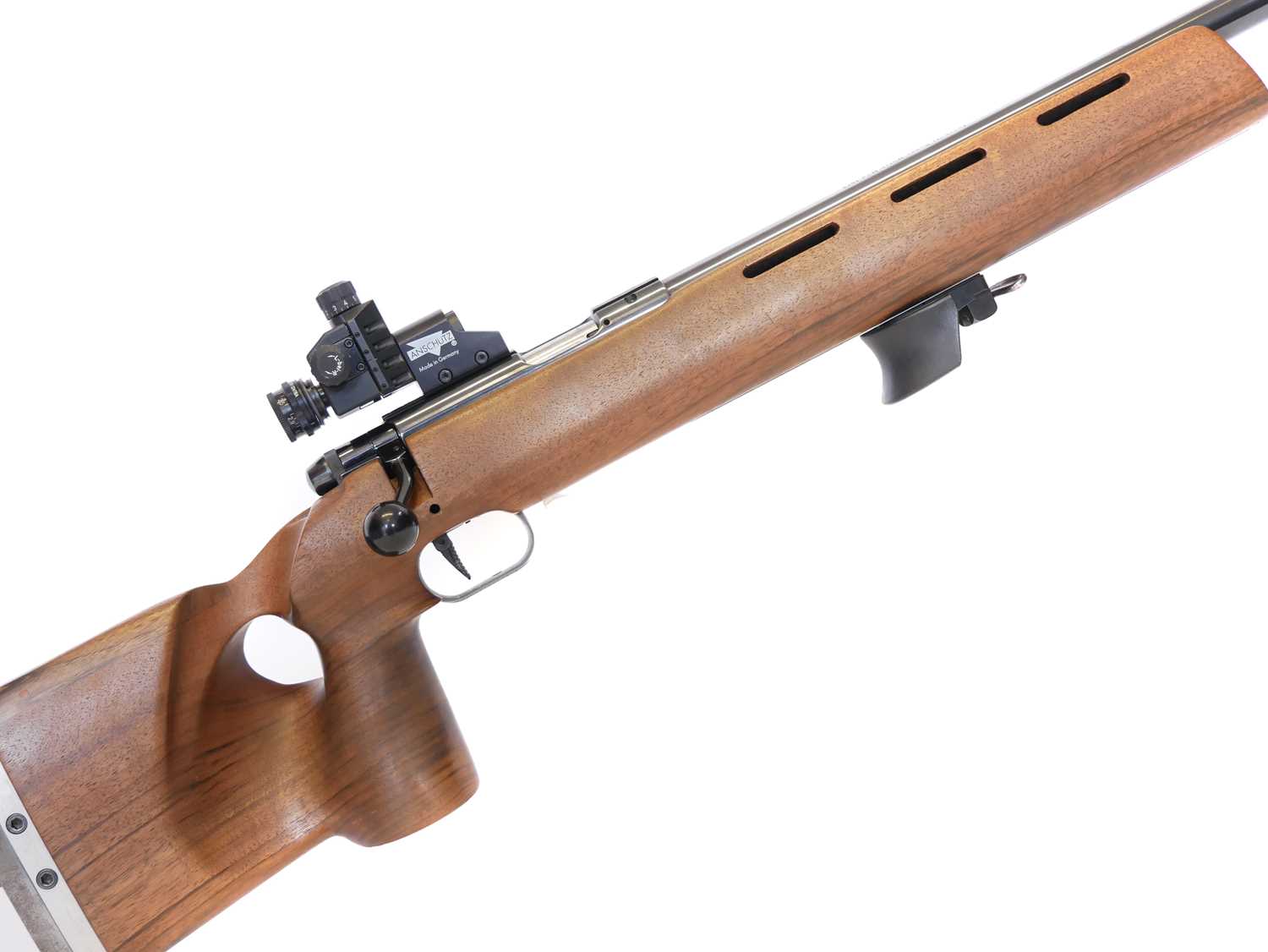 Lot 355 - Anschutz Super - Match 1913 .22lr bolt action...