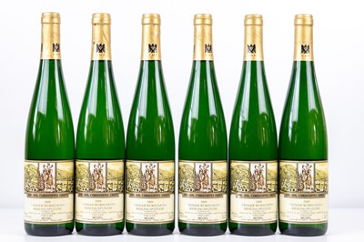 Lot 68 - 6 bottles Urziger Wurzgarten Riesling Spatlese Estate Joh.Jos. Christoffel Erben 2009