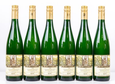 Lot 69 - 6 bottles Urziger Wurzgarten Riesling Spatlese Estate Joh.Jos. Christoffel Erben 2008