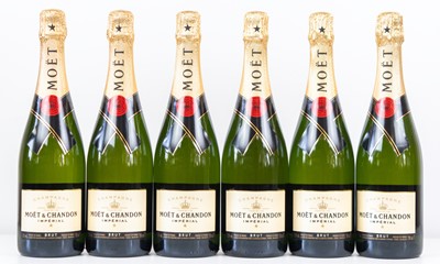 Lot 75 - 6 bottles Champagne Moet et Chandon Brut Imperial NV