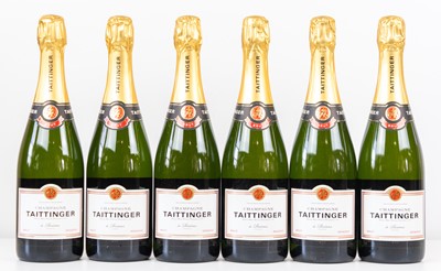 Lot 77 - 6 bottles Champagne Taittinger Brut Reserve NV