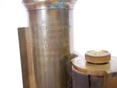 Lot 161 - Colonel Holden's Patent ballistic chronograph,...