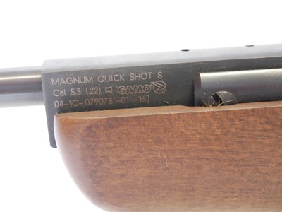 Lot 100 - Gamo Magnum Quick Shot-S . 22 air rifle,...