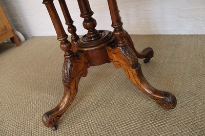 Lot 190 - A Victorian Walnut and Marquetry Breakfast or Centre Table