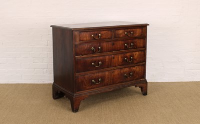 Lot 178 - A George III Mahogany Chest of Drawers