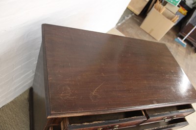 Lot 178 - A George III Mahogany Chest of Drawers