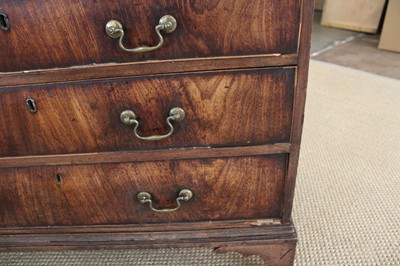 Lot 178 - A George III Mahogany Chest of Drawers