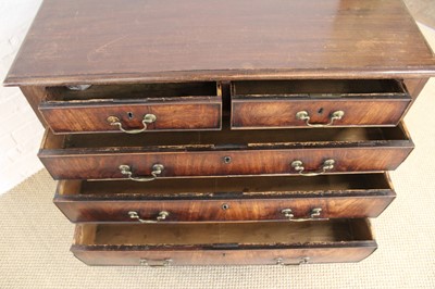 Lot 178 - A George III Mahogany Chest of Drawers