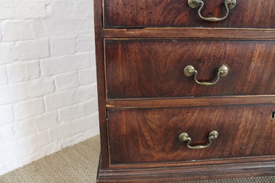 Lot 178 - A George III Mahogany Chest of Drawers