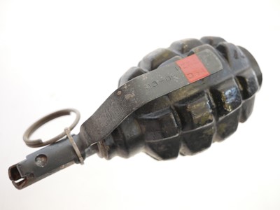 Lot 160 - Inert Polish WWII Pattern CWICZ grenade...