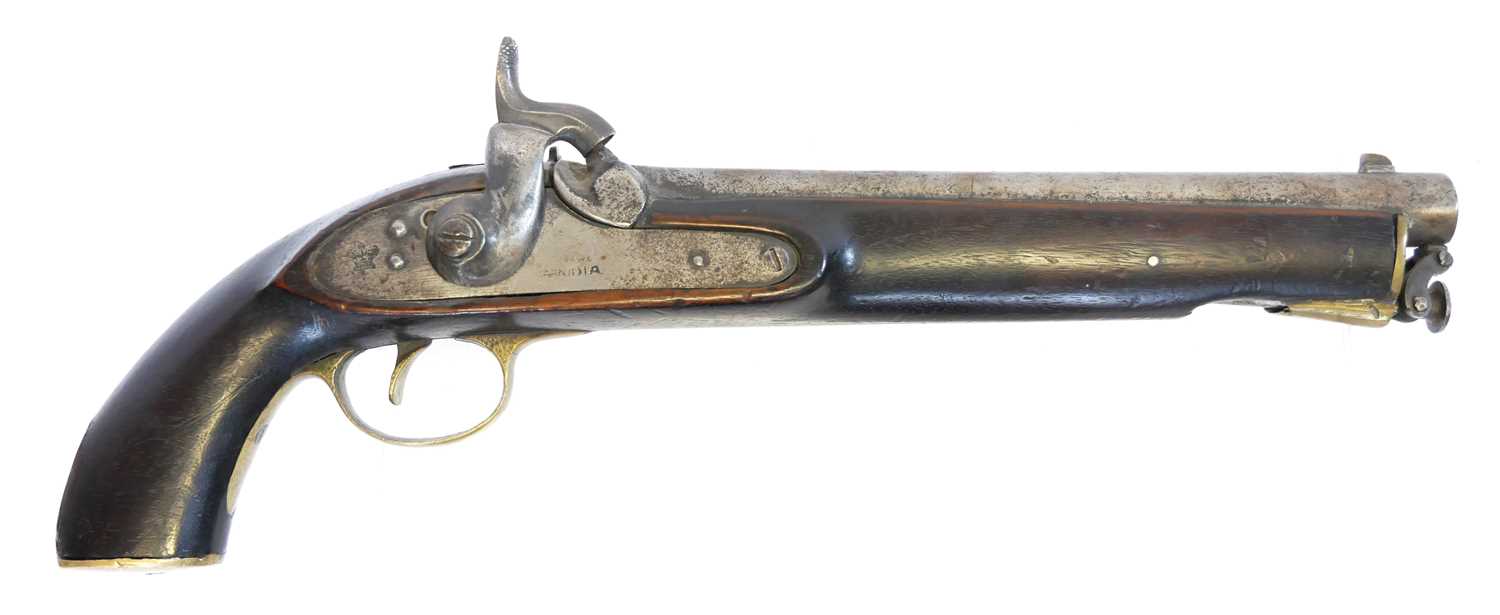 Lot 11 - Antique Indian copy of an 18 bore percussion...