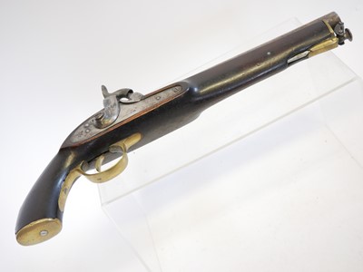Lot 11 - Antique Indian copy of an 18 bore percussion...