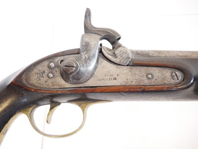 Lot 11 - Antique Indian copy of an 18 bore percussion...