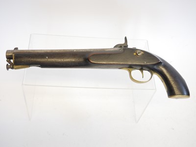 Lot 11 - Antique Indian copy of an 18 bore percussion...