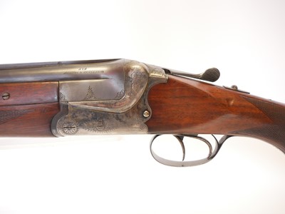 Lot 412 - AYA Coral 12 bore over and under shotgun,...