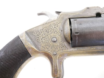 Lot 19 - Unusual Smith and Wesson type .32 rimfire...