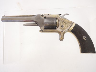 Lot 19 - Unusual Smith and Wesson type .32 rimfire...