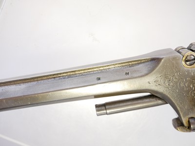 Lot 19 - Unusual Smith and Wesson type .32 rimfire...