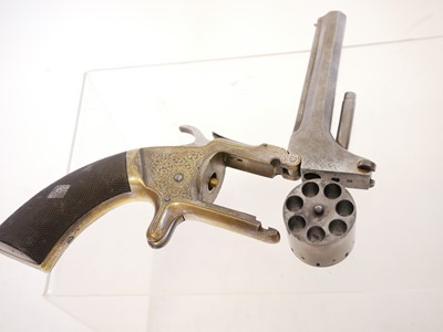 Lot 19 - Unusual Smith and Wesson type .32 rimfire...
