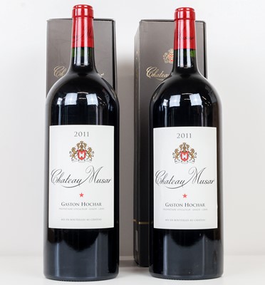 Lot 64 - 2 Magnum bottles Chateau Musar Lebanon 2011