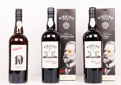 Lot 104 - 3 bottles Mixed Lot Fine Madeira from Barbeito