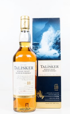 Lot 168 - 1 bottleTalisker 18 YO “Made by the Sea” 45.8% ABV