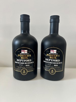 Lot 200 - 2 bottles Pussers British Navy Rum