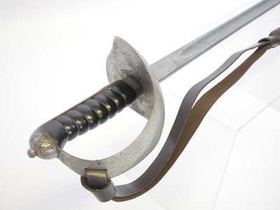 Lot 161 - City of London Yeomanry sword, 34inch fullered...