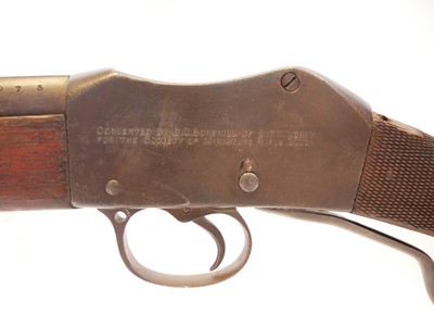 Lot 363 - C. G. Bonehill Martini Henry .22lr rifle,...