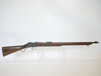 Lot 363 - C. G. Bonehill Martini Henry .22lr rifle,...