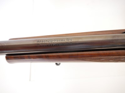 Lot 366 - Anschutz Model 1516 .22 WMR bolt action rifle,...
