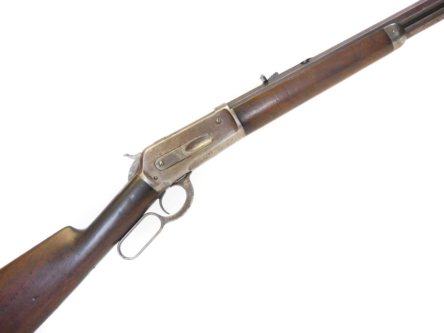 Lot 47 - Winchester 1886 38-56 lever action rifle,...