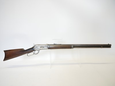 Lot 47 - Winchester 1886 38-56 lever action rifle,...