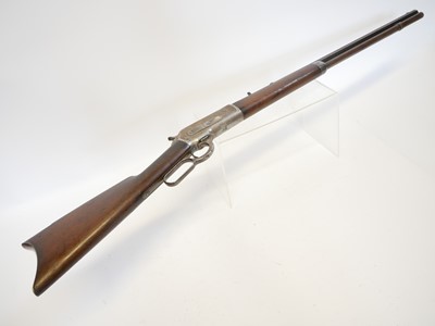 Lot 47 - Winchester 1886 38-56 lever action rifle,...