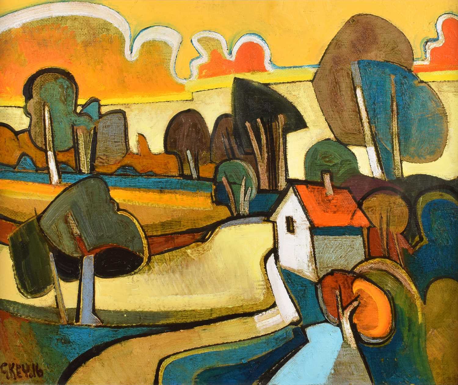 Lot 109 - Geoffrey Key (British 1941-)