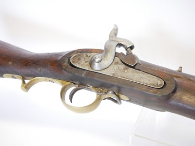 Lot 28 - East India Company pattern D type 3 musket, 39...