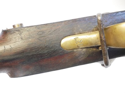 Lot 28 - East India Company pattern D type 3 musket, 39...