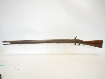 Lot 28 - East India Company pattern D type 3 musket, 39...
