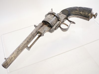Lot 16 - Scholberg, Gadet fully engraved silver plated...