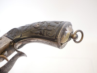 Lot 16 - Scholberg, Gadet fully engraved silver plated...