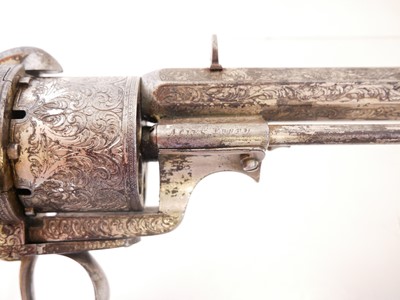 Lot 16 - Scholberg, Gadet fully engraved silver plated...