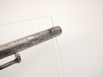 Lot 16 - Scholberg, Gadet fully engraved silver plated...