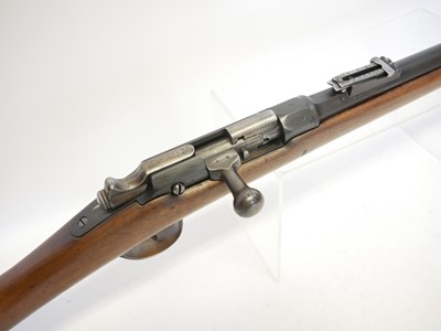 Lot 37 - French Gras M.12874 11mm bolt action rifle,...