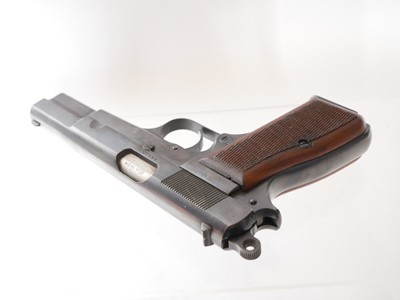 Lot 95 - Deactivated 9mm FN Browning High Power semi...