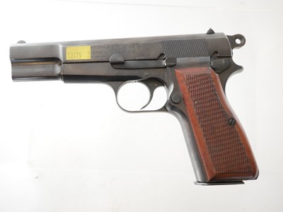 Lot 95 - Deactivated 9mm FN Browning High Power semi...