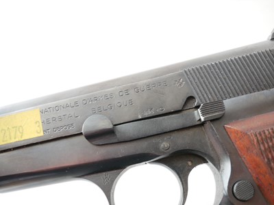 Lot 95 - Deactivated 9mm FN Browning High Power semi...