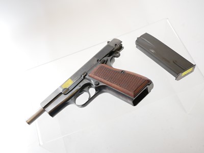 Lot 95 - Deactivated 9mm FN Browning High Power semi...